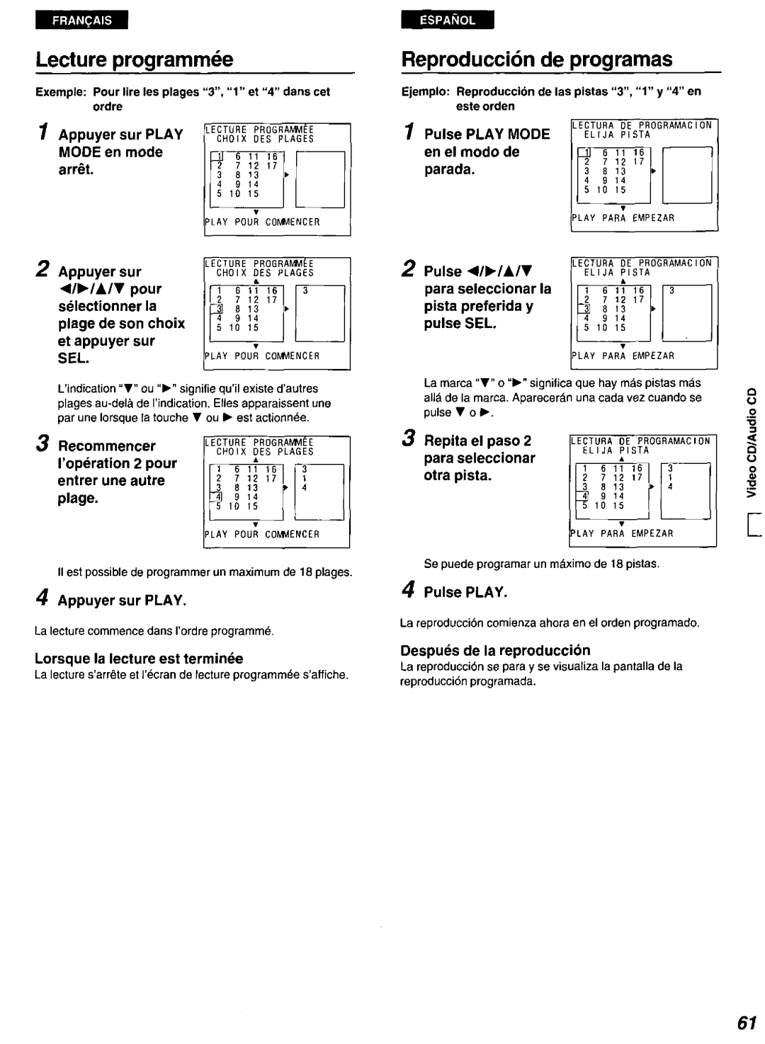 Panasonic DVD-A100 u CA manual 