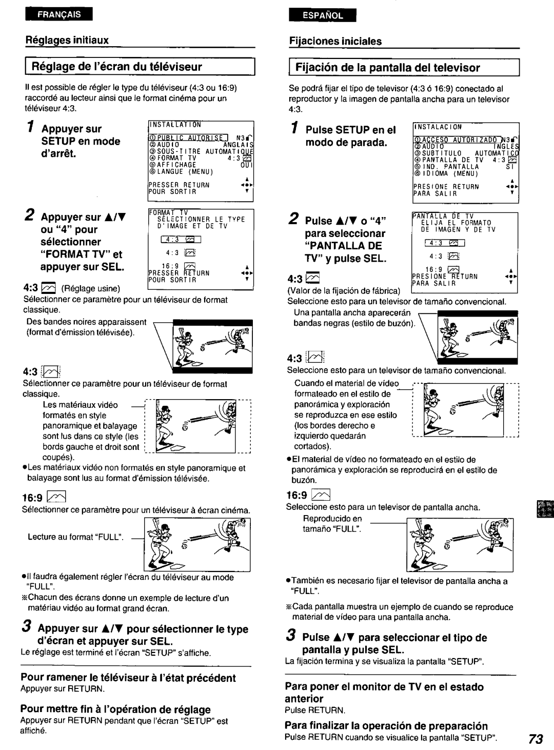 Panasonic DVD-A100 u CA manual 