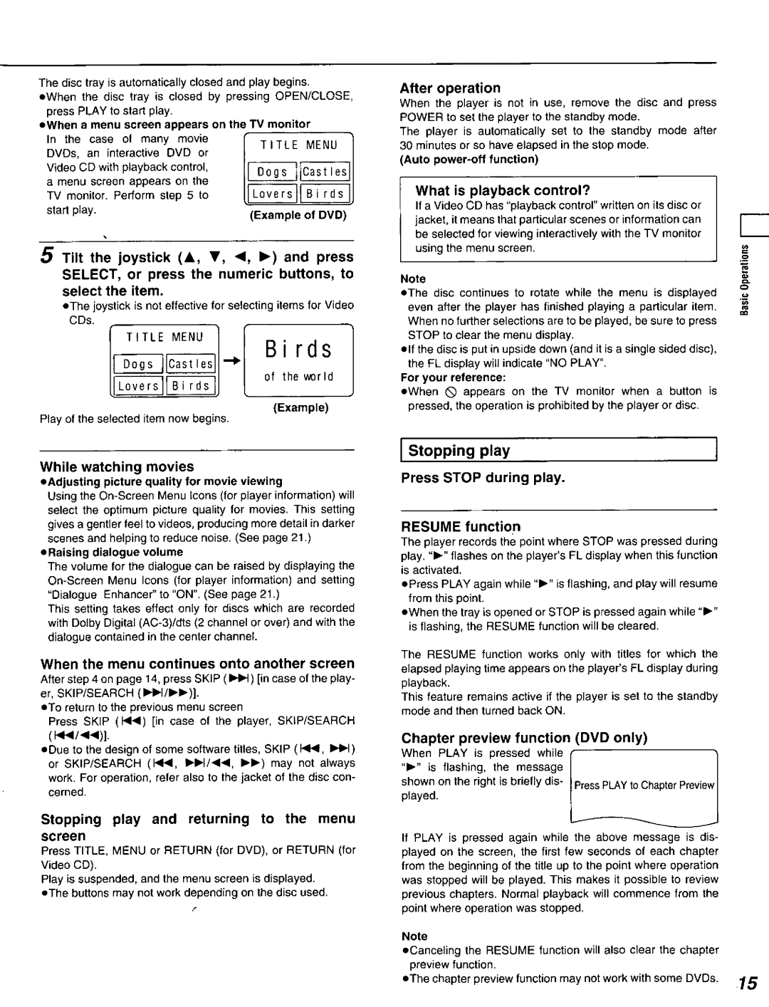 Panasonic DVD-A320U manual 