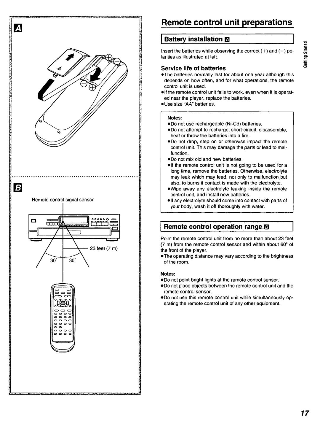 Panasonic DVD-C220D manual 