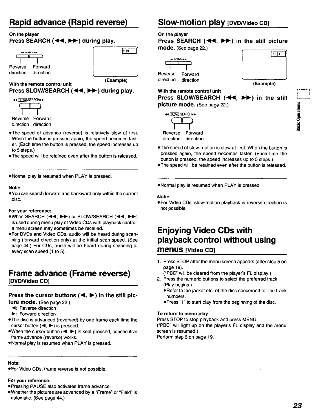 Panasonic DVD-C220D manual 