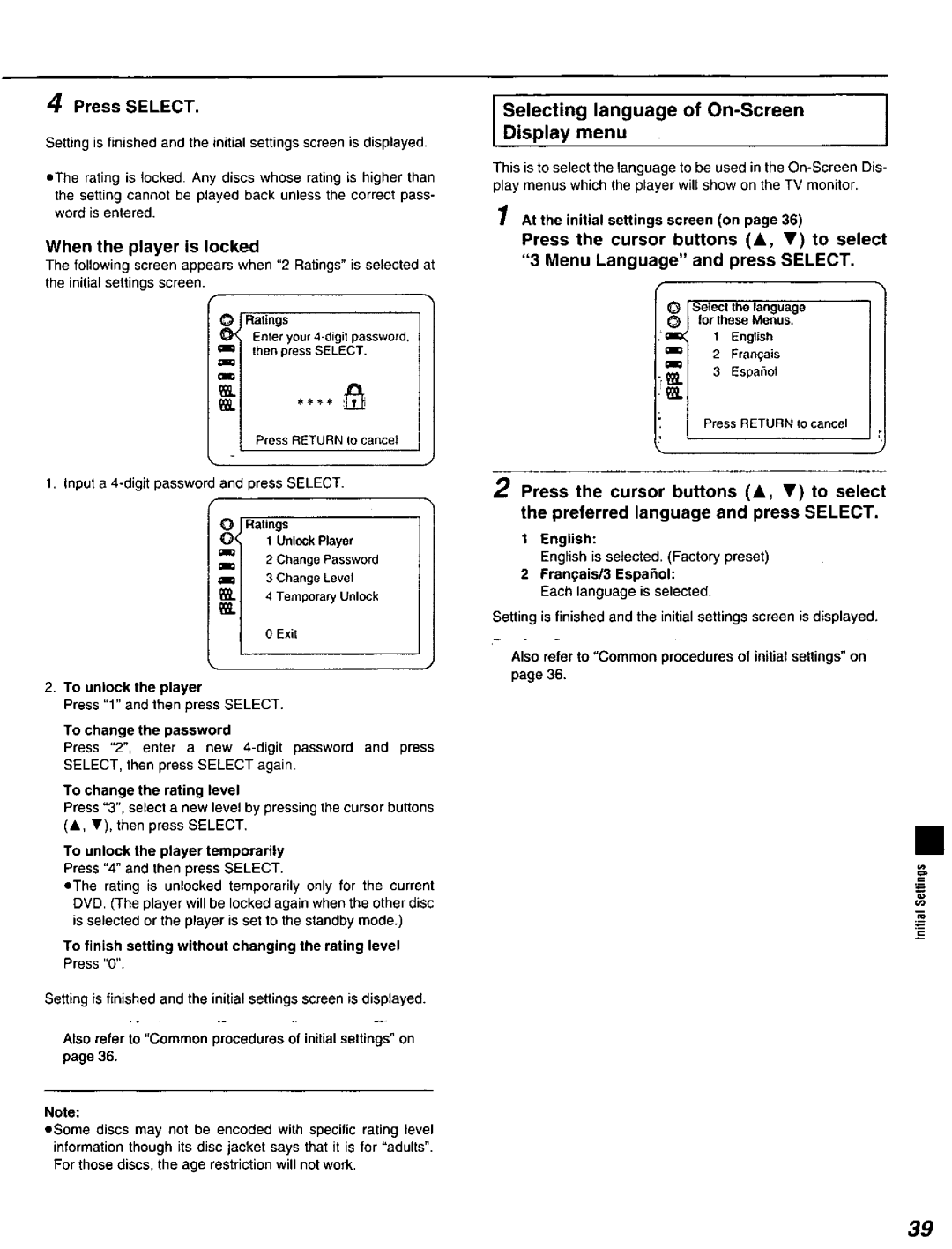 Panasonic DVD-C220D manual 