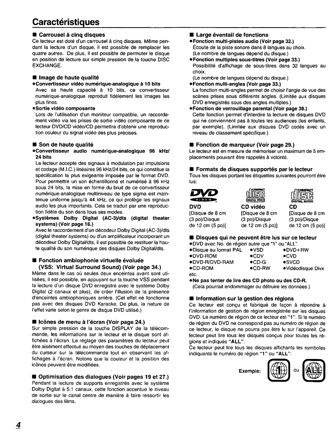 Panasonic DVD-C220D manual 