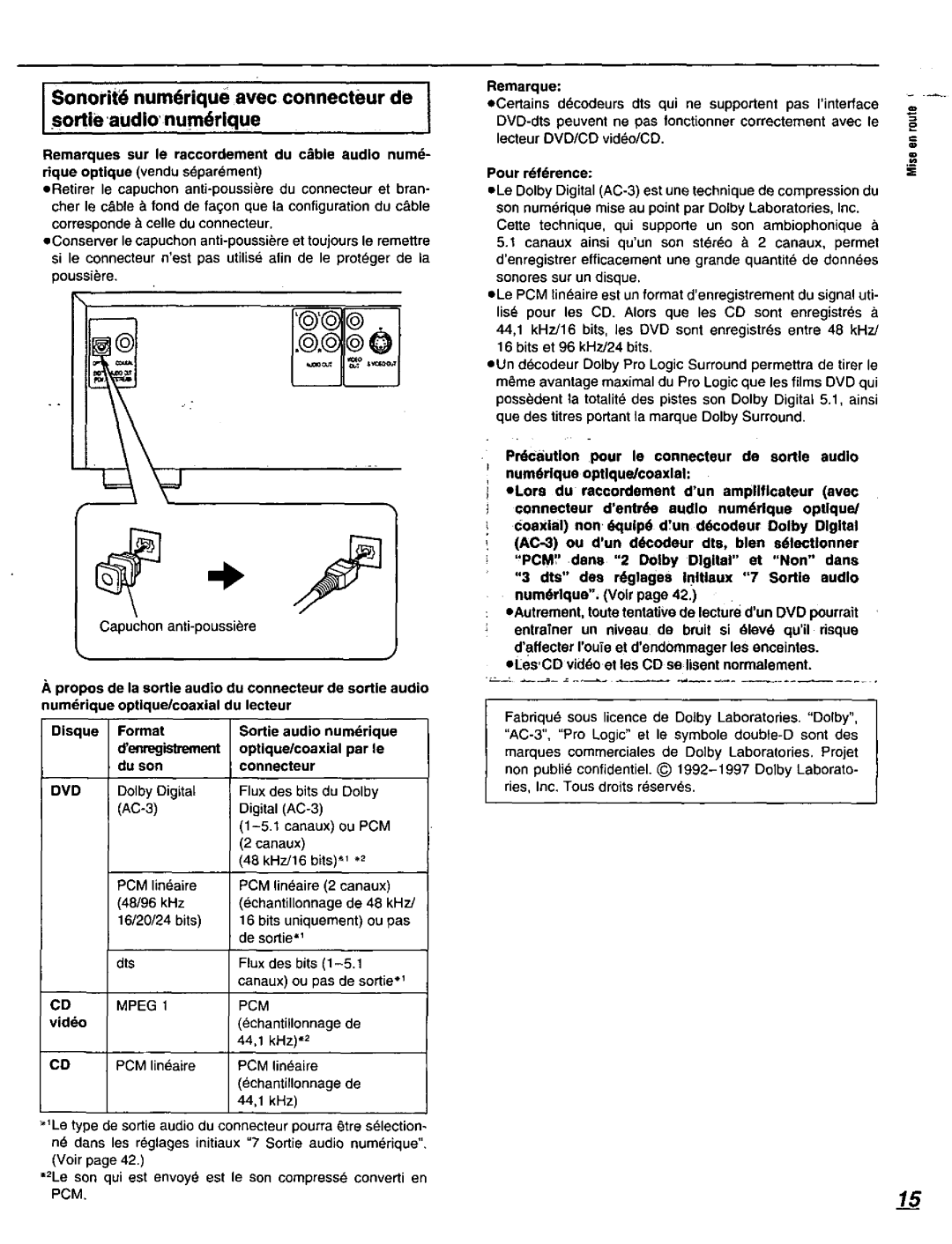 Panasonic DVD-C220D manual 