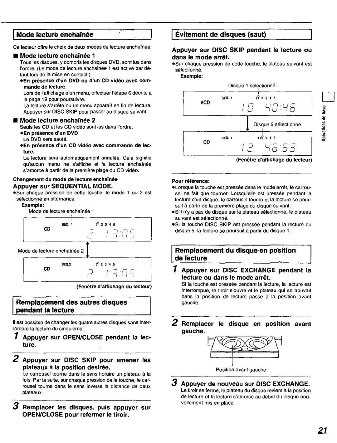 Panasonic DVD-C220D manual 