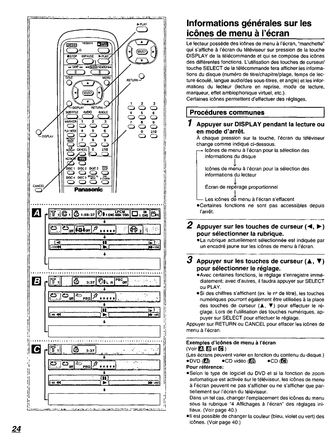 Panasonic DVD-C220D manual 