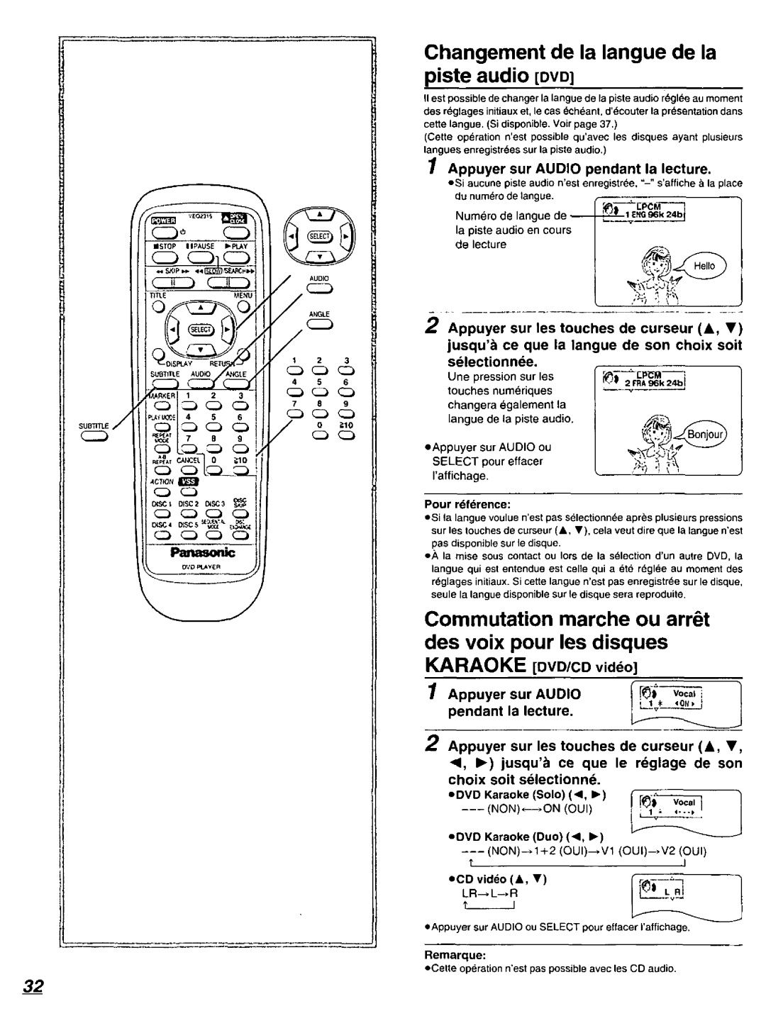 Panasonic DVD-C220D manual 