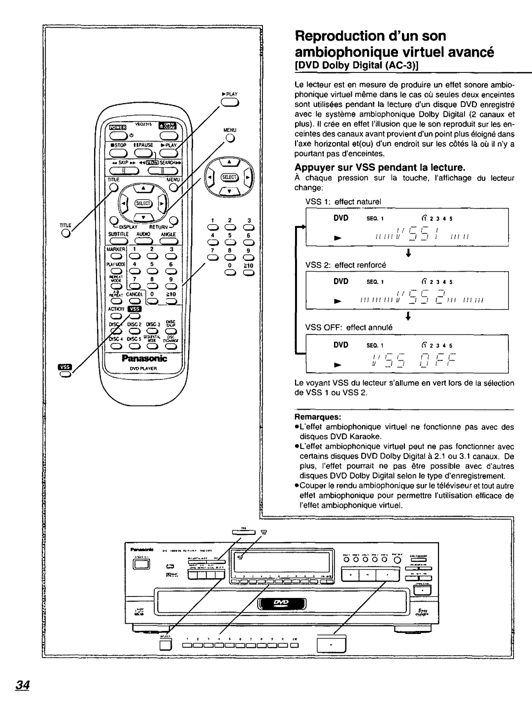 Panasonic DVD-C220D manual 