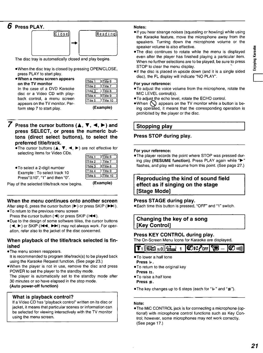 Panasonic DVD-K520D manual 