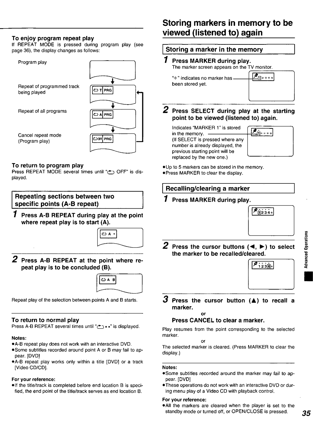 Panasonic DVD-K520D manual 