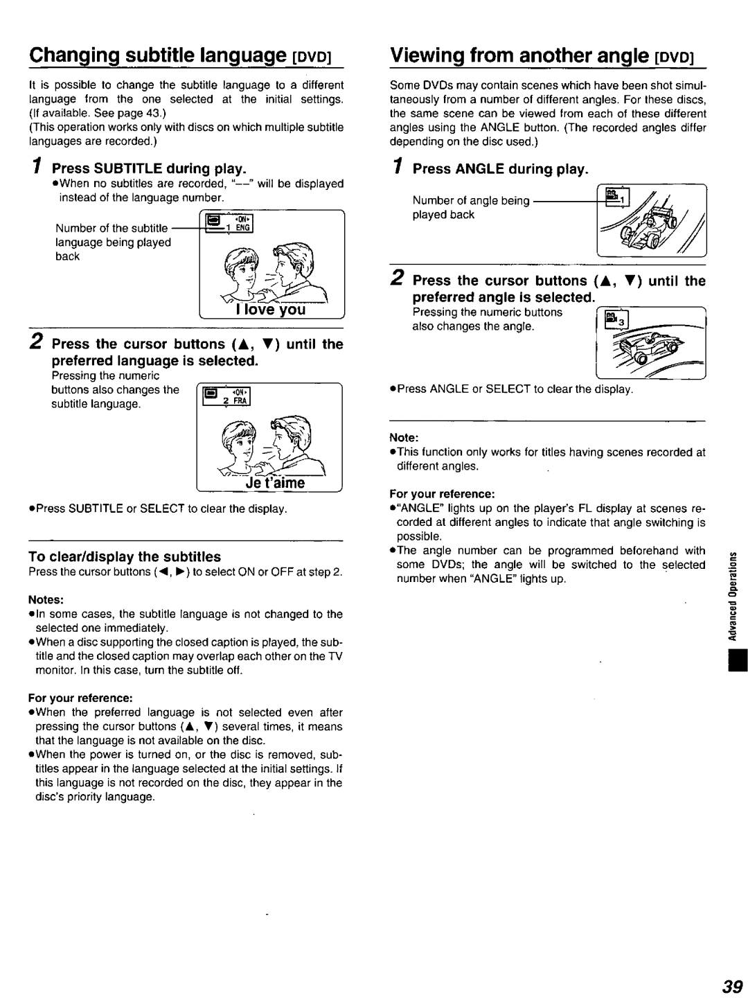 Panasonic DVD-K520D manual 