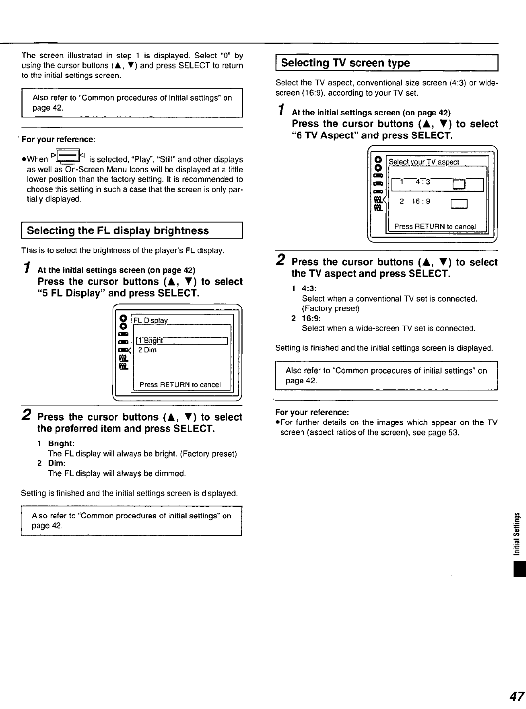 Panasonic DVD-K520D manual 