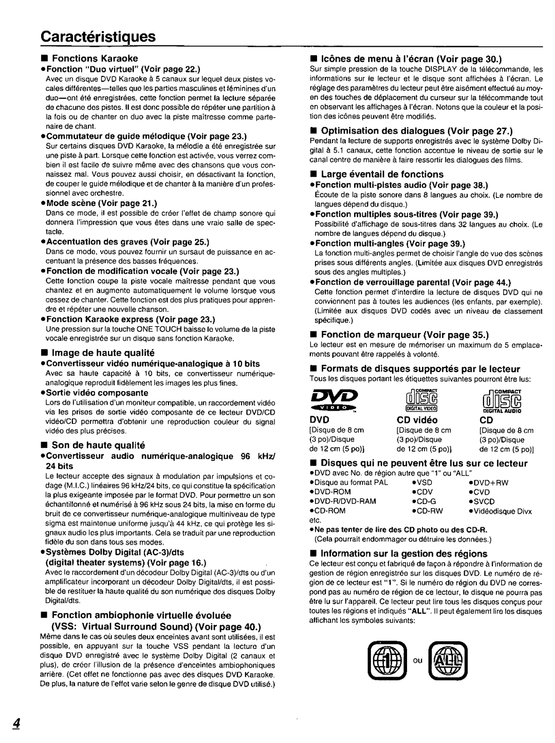 Panasonic DVD-K520D manual 