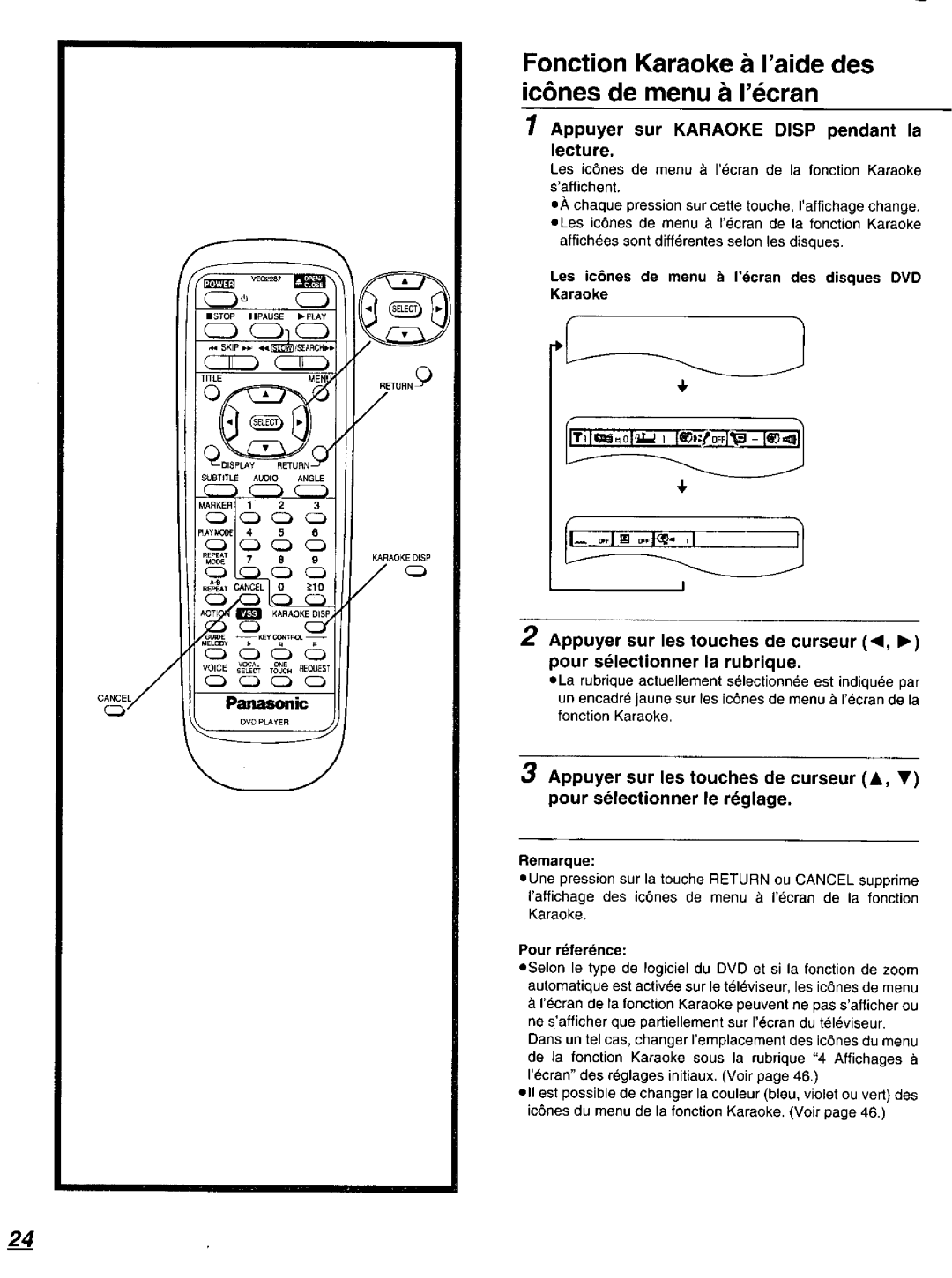 Panasonic DVD-K520D manual 