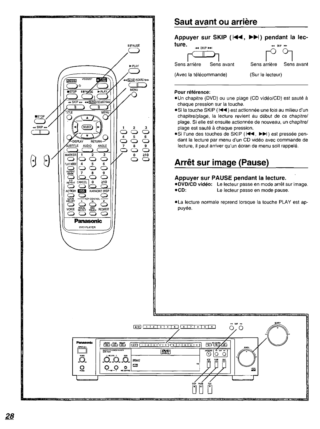 Panasonic DVD-K520D manual 