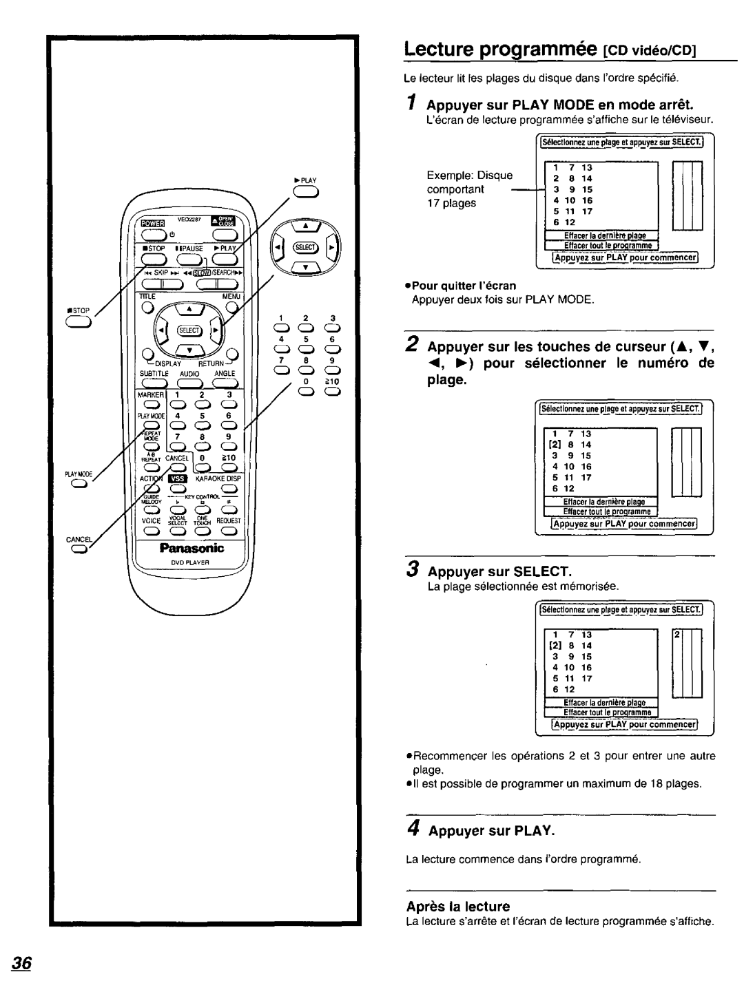 Panasonic DVD-K520D manual 