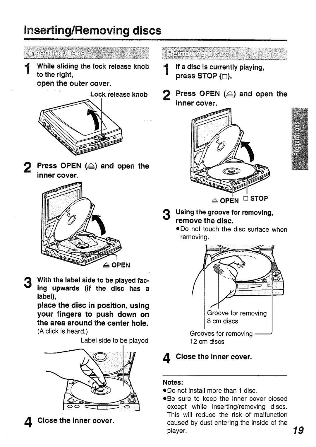 Panasonic DVD-L50A, DVD-L50PM manual 