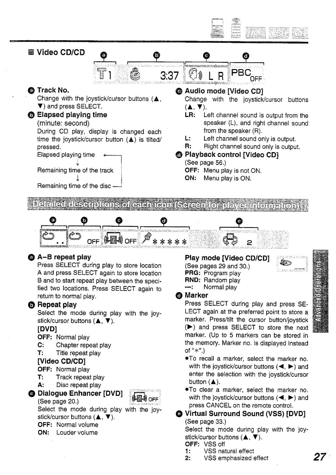 Panasonic DVD-L50A, DVD-L50PM manual 