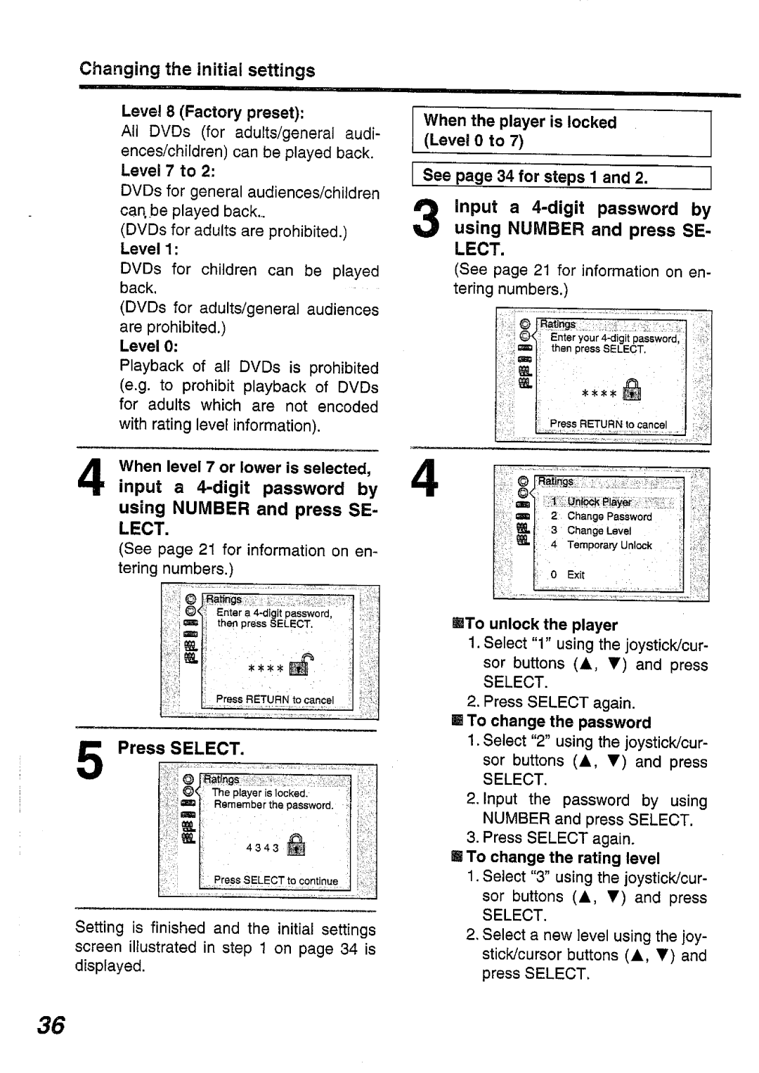 Panasonic DVD-L50PM, DVD-L50A manual 