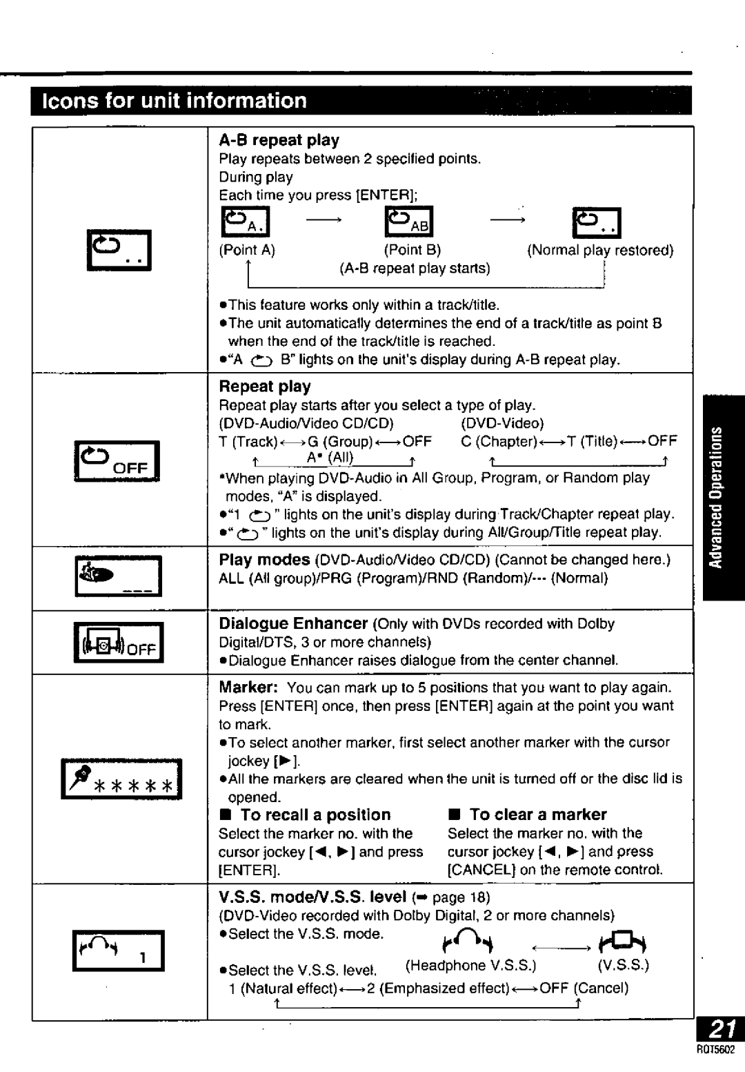 Panasonic DVD-LA85 manual 