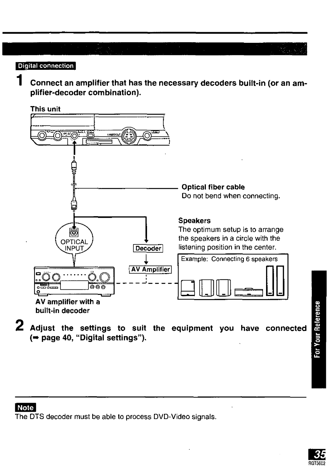 Panasonic DVD-LA85 manual 