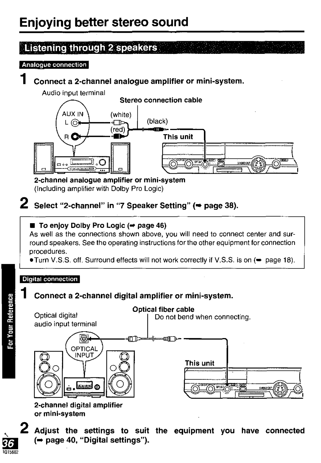 Panasonic DVD-LA85 manual 