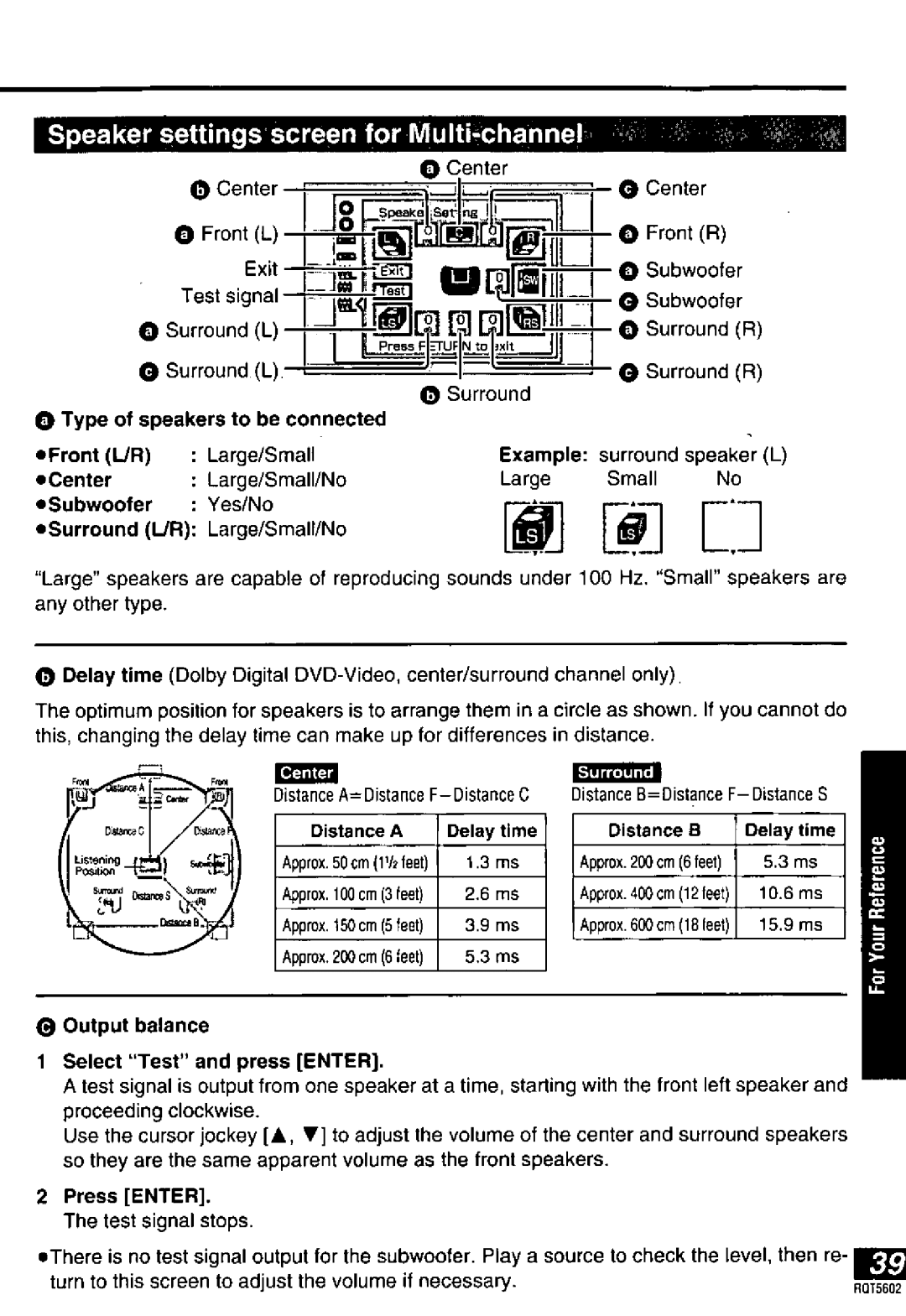 Panasonic DVD-LA85 manual 