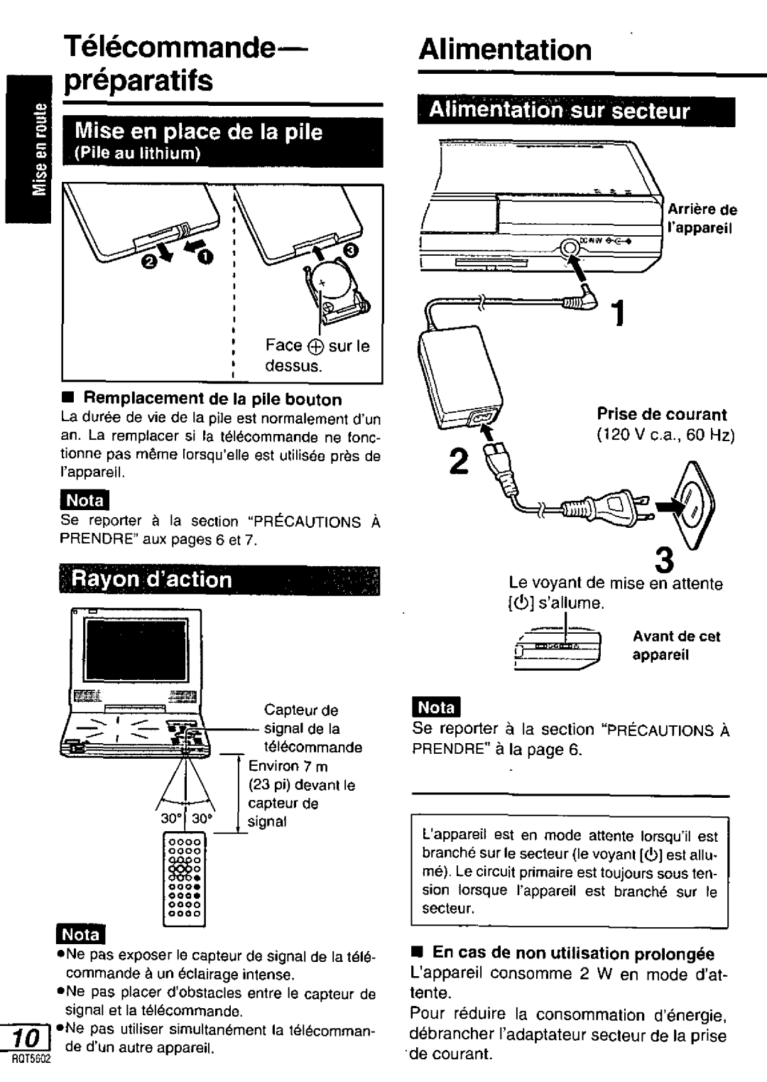 Panasonic DVD-LA85 manual 