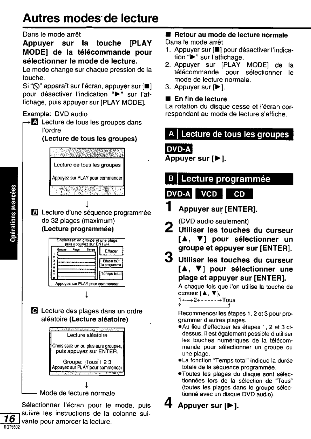 Panasonic DVD-LA85 manual 