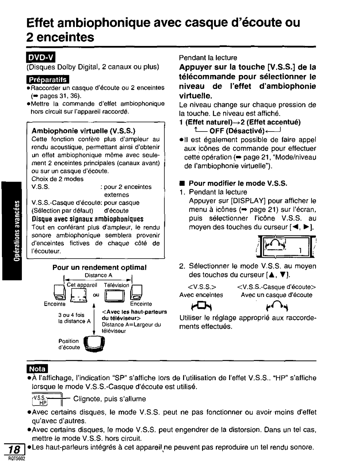 Panasonic DVD-LA85 manual 