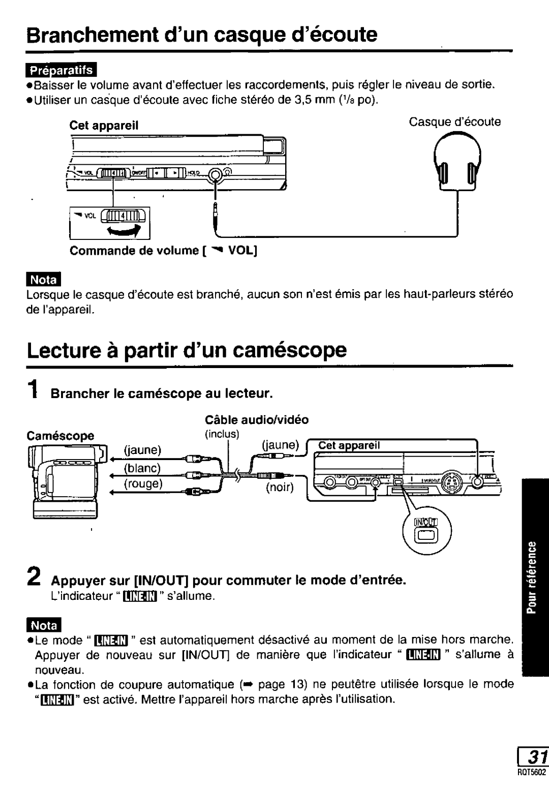 Panasonic DVD-LA85 manual 