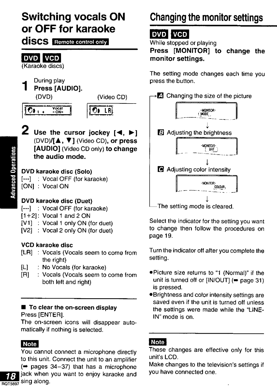 Panasonic DVD-LV75, DVD-LV55, DVD-LV70 manual 