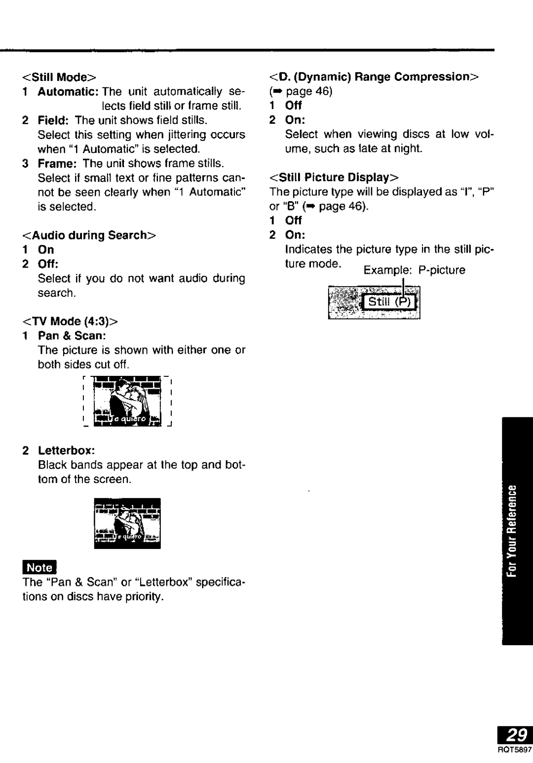 Panasonic DVD-LV70, DVD-LV75, DVD-LV55 manual 