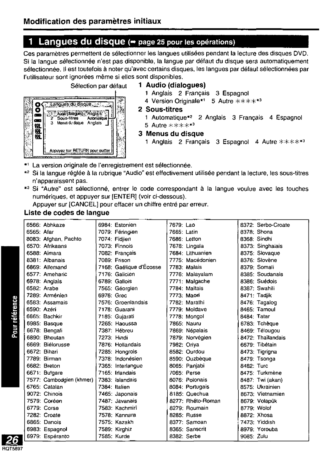 Panasonic DVD-LV55, DVD-LV75, DVD-LV70 manual 