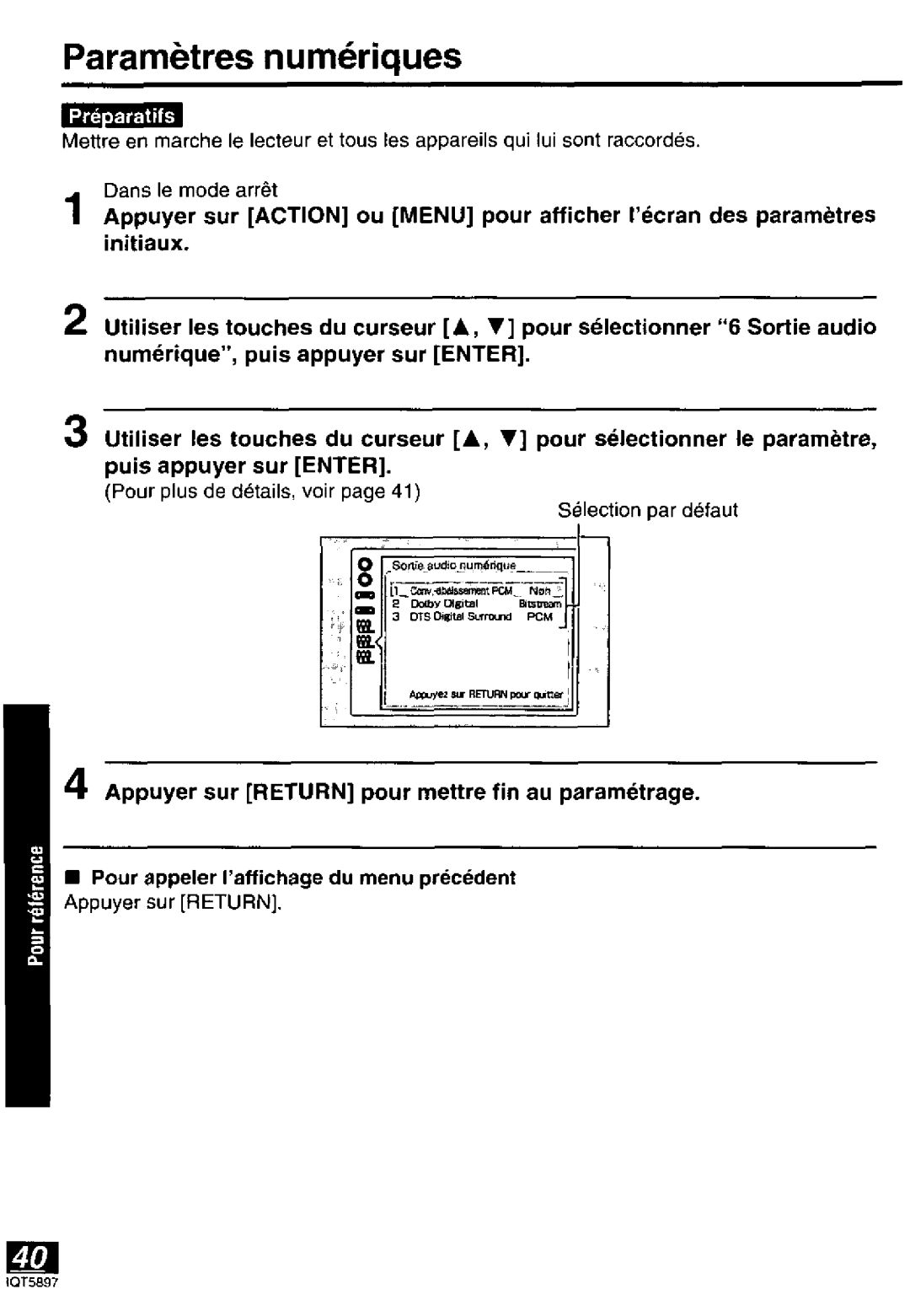 Panasonic DVD-LV75, DVD-LV55, DVD-LV70 manual 