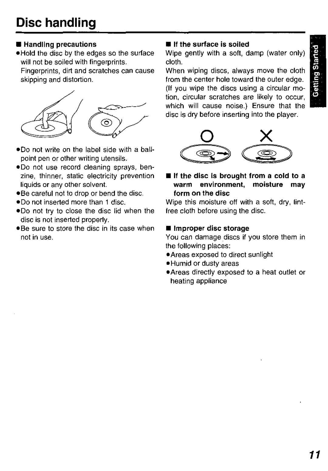 Panasonic DVD-P10D manual 