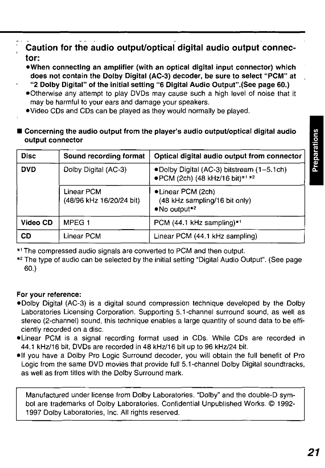 Panasonic DVD-P10D manual 