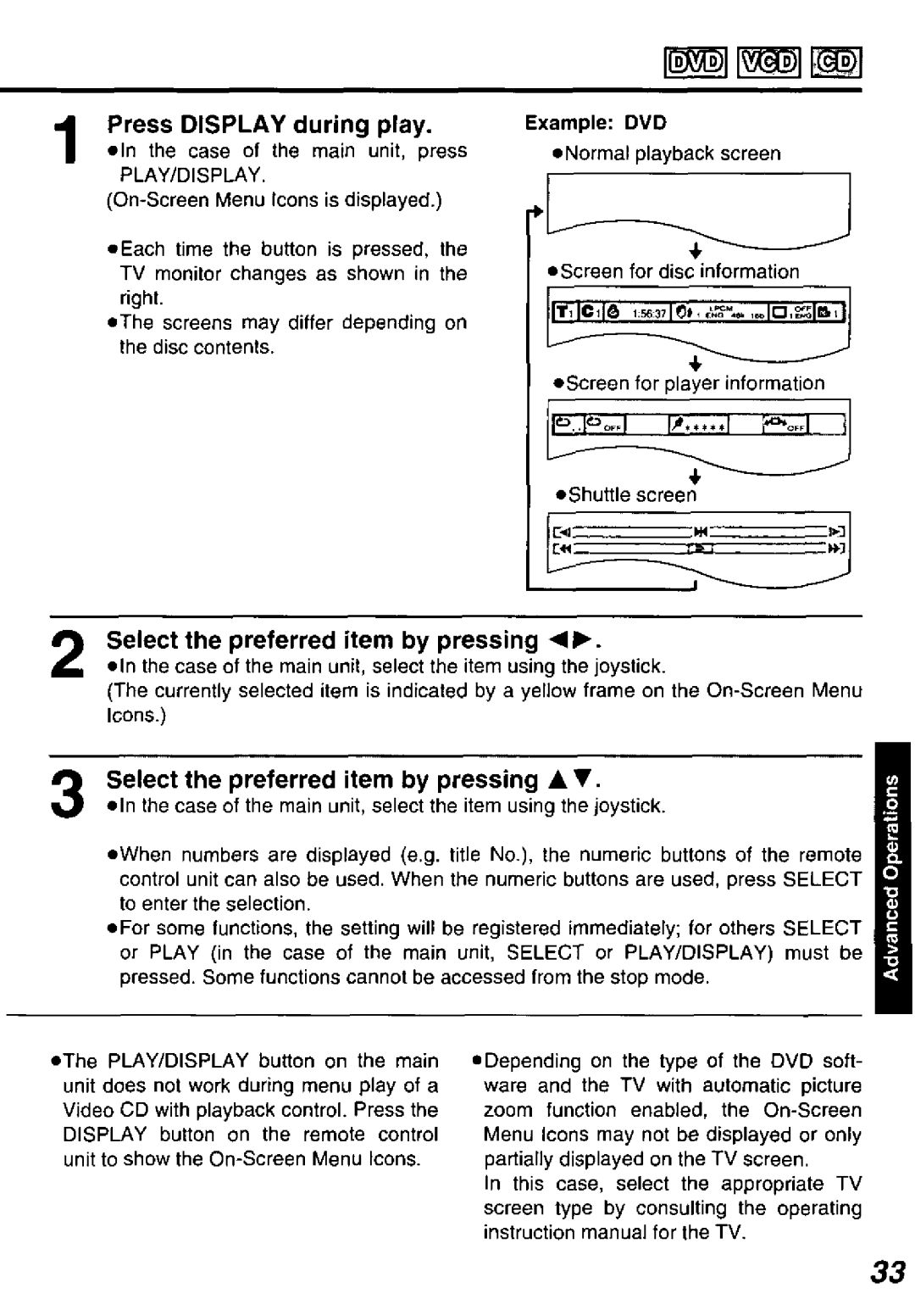 Panasonic DVD-P10D manual 