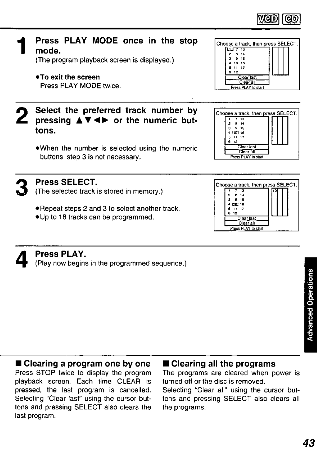 Panasonic DVD-P10D manual 