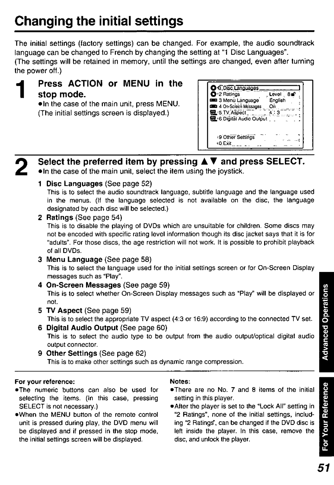 Panasonic DVD-P10D manual 