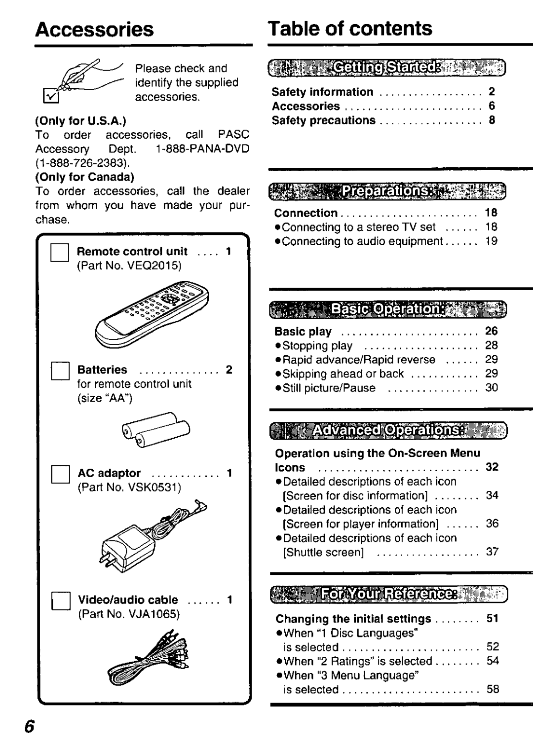 Panasonic DVD-P10D manual 