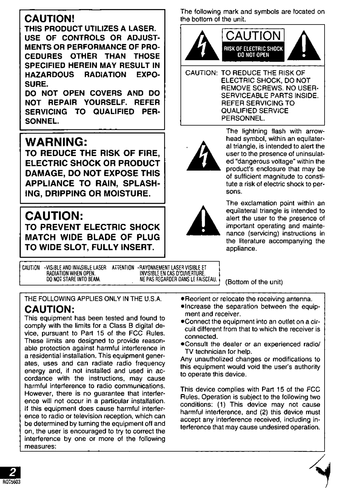 Panasonic DVD-PA65 manual 