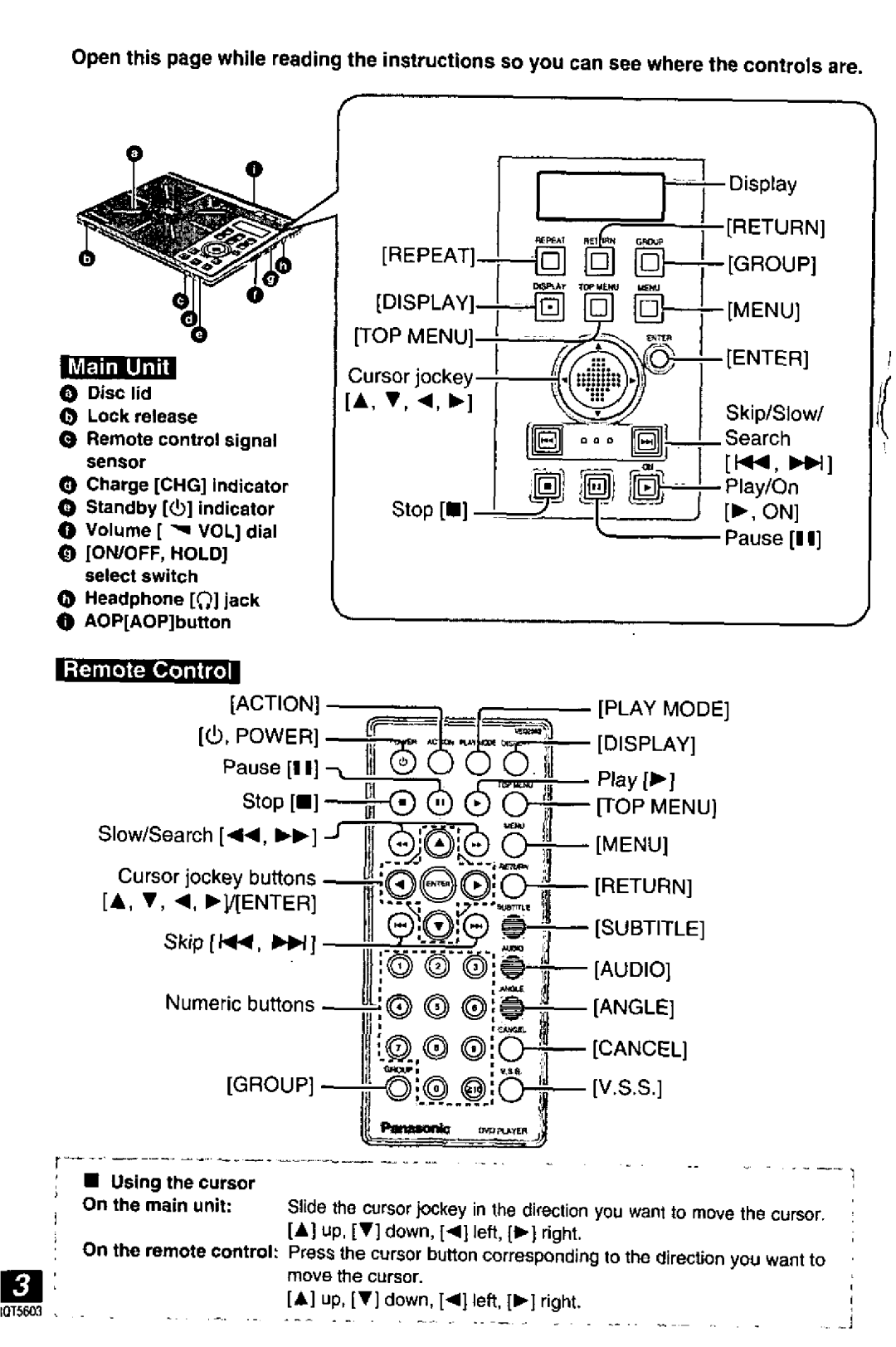 Panasonic DVD-PA65 manual 