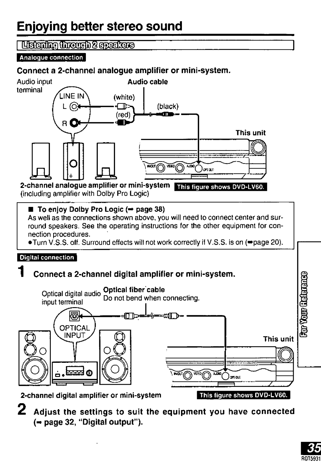 Panasonic DVDLV60, DVD-PV40 manual 