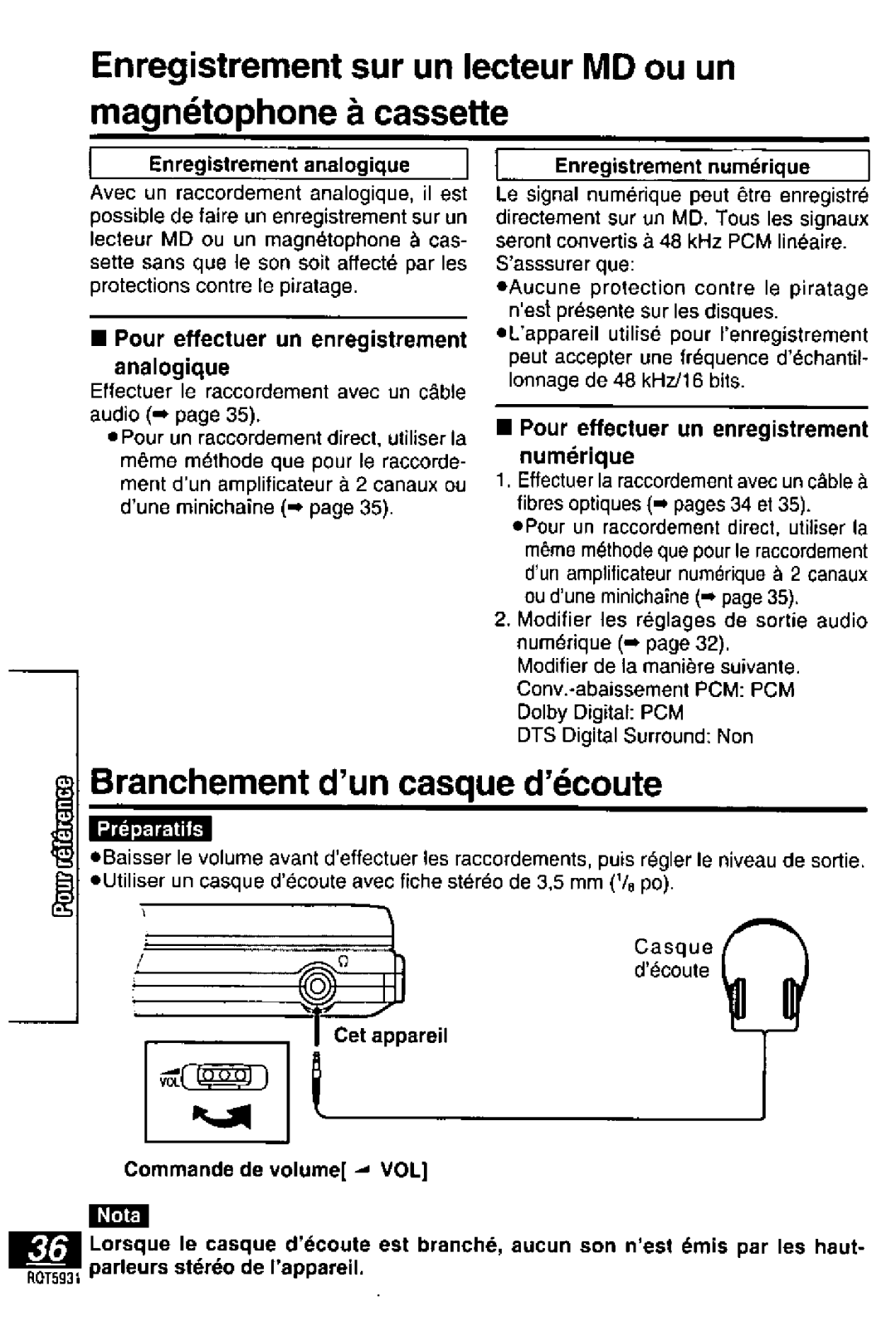 Panasonic DVD-PV40, DVDLV60 manual 