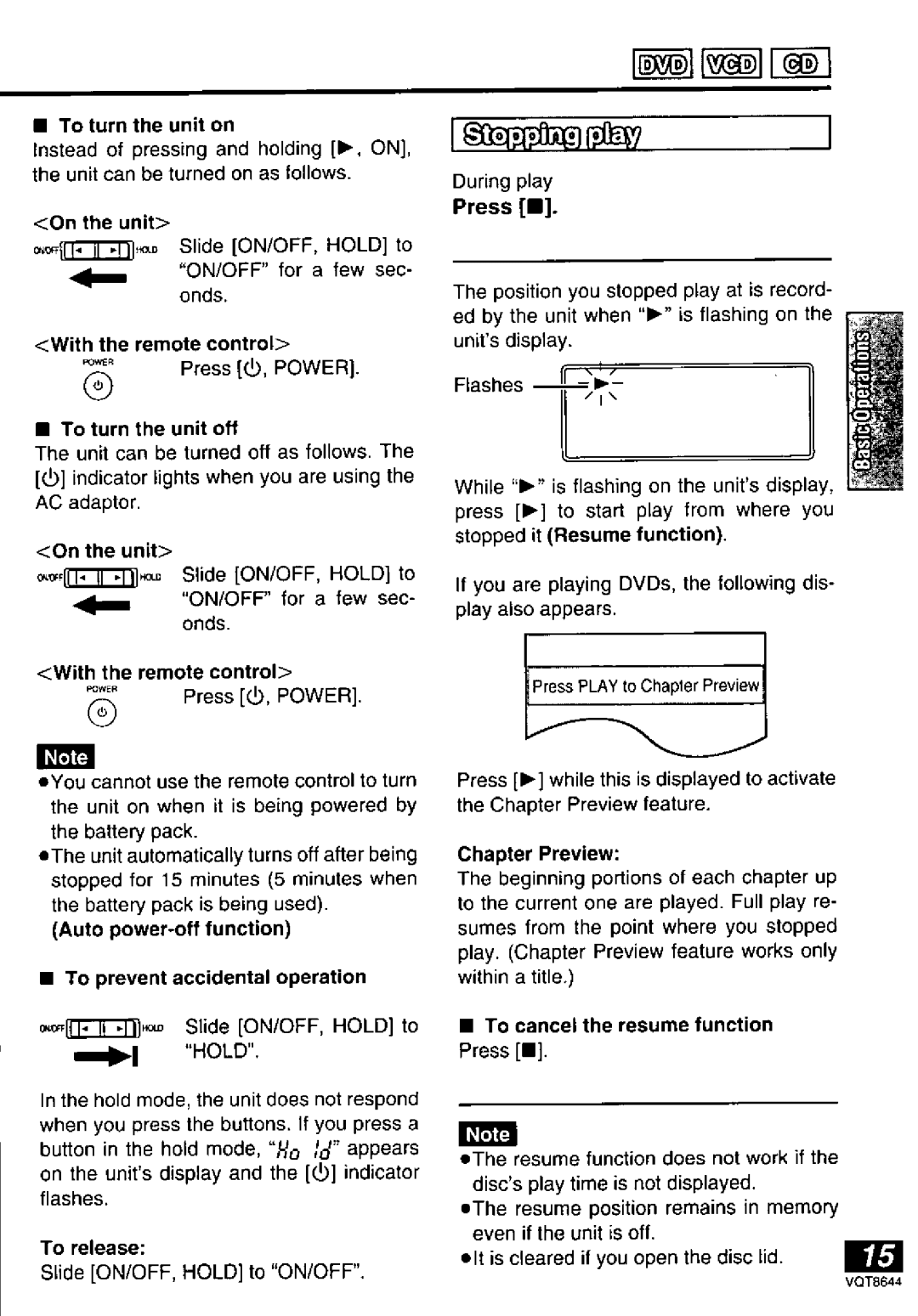 Panasonic DVD-PV55 manual 