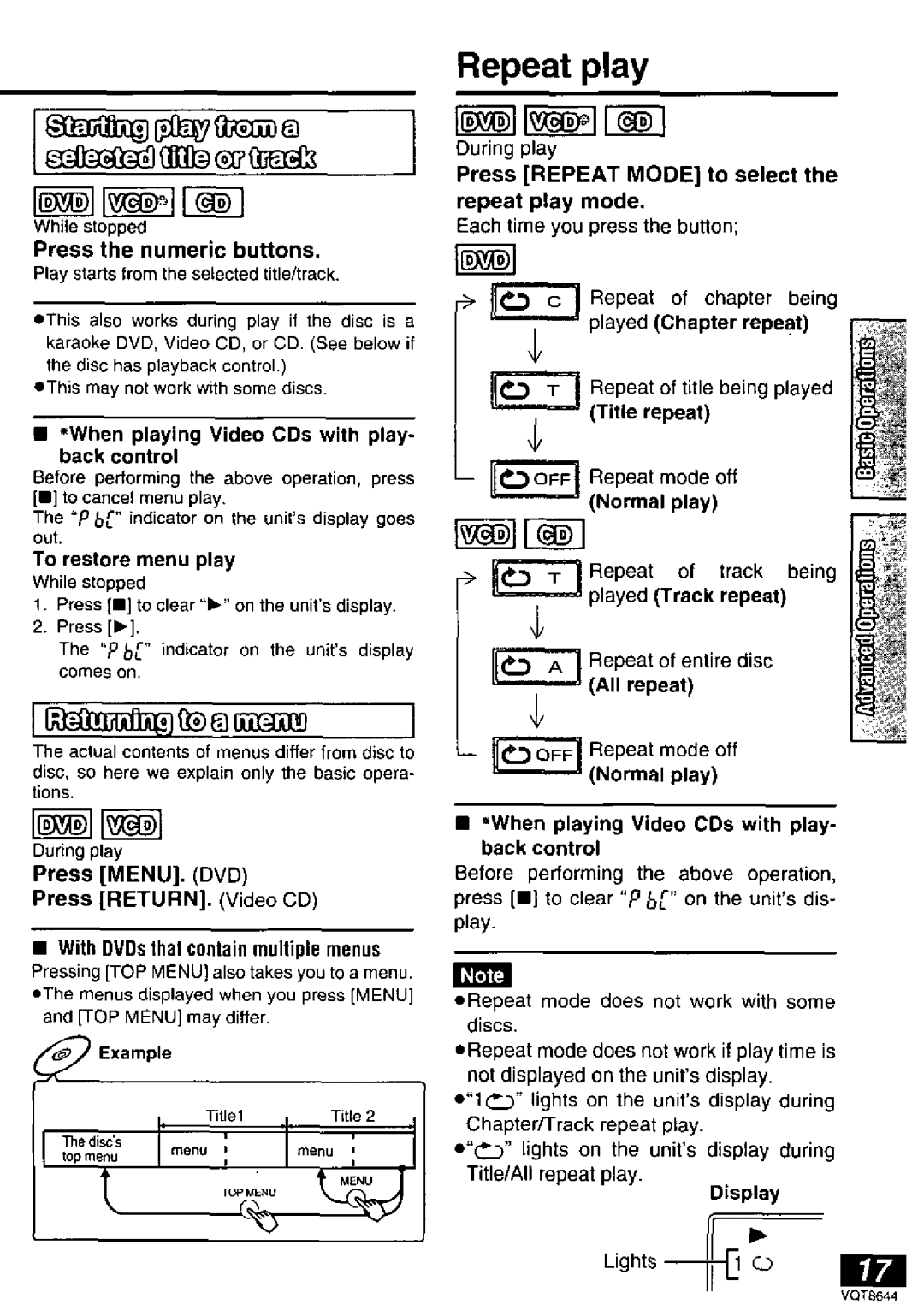 Panasonic DVD-PV55 manual 