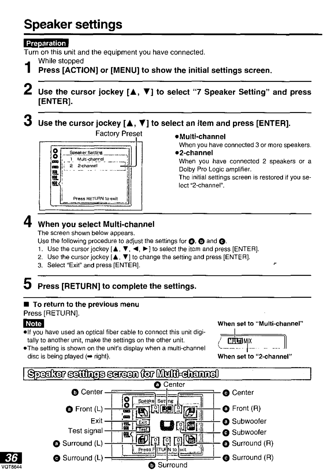 Panasonic DVD-PV55 manual 