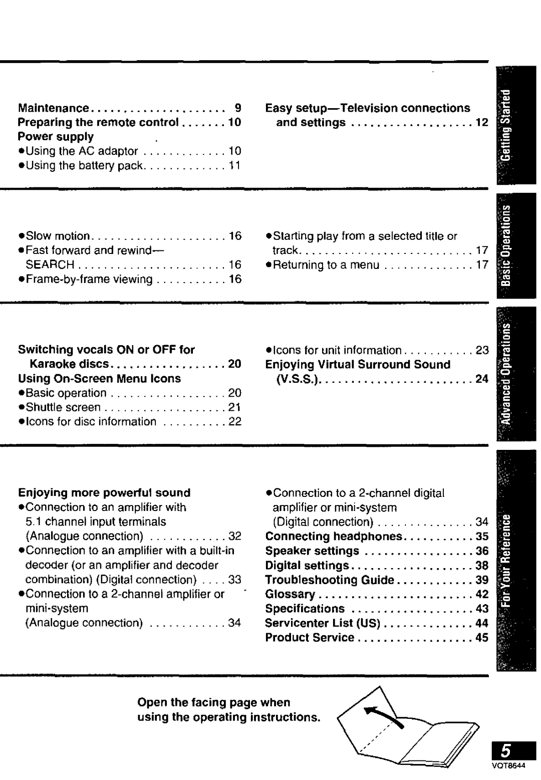 Panasonic DVD-PV55 manual 