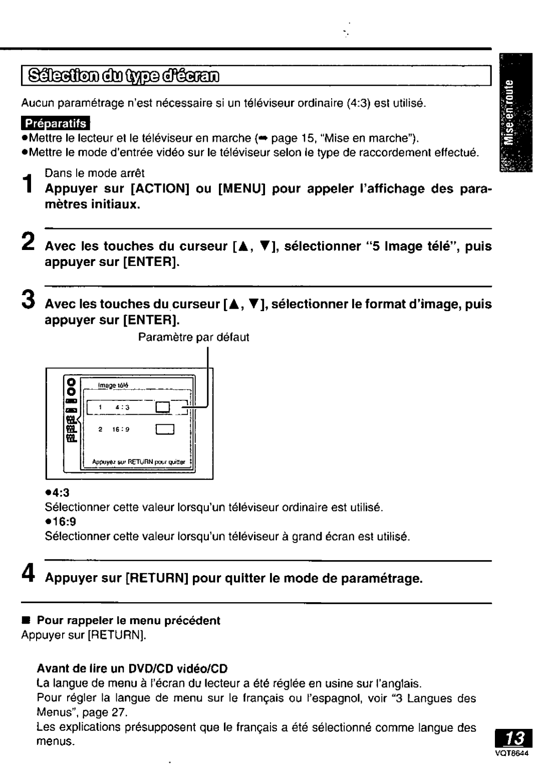 Panasonic DVD-PV55 manual 